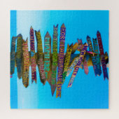 Puzzle Nous aimons les panneaux de signalisation en Flori (Horizontal)