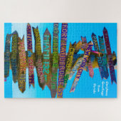 Puzzle Nous aimons les panneaux indicateurs en Floride Pu (Horizontal)