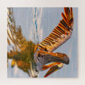 Puzzle Nous aimons les Pélicans Brown Floride (Horizontal)