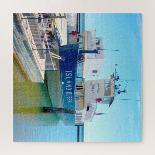 Puzzle Nous aimons Madeline île Wisconsin. (Horizontal)