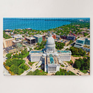 Puzzle Nous aimons Madison Wisconsin.