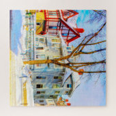 Puzzle Nous aimons Madison Wisconsin. (Horizontal)