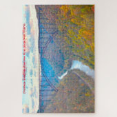 Puzzle Nous aimons New River Gorge West Virginia. Jigsaw  (Vertical)