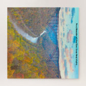 Puzzle Nous aimons New River Gorge West Virginia. Jigsaw  (Horizontal)