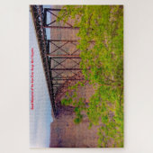 Puzzle Nous aimons New River Gorge West Virginia. Jigsaw  (Vertical)