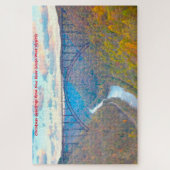 Puzzle Nous aimons New River Gorge West Virginia. Jigsaw  (Vertical)