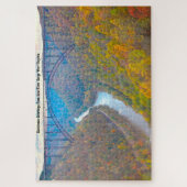 Puzzle Nous aimons New River Gorge West Virginia. Jigsaw (Vertical)