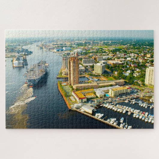 Puzzle Nous aimons Portsmouth Virginia. (Horizontal)