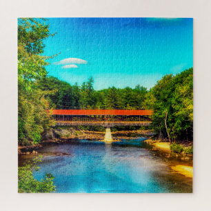 Puzzle Nous aimons Saco River New Hampshire