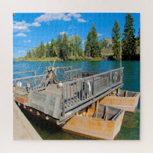 Puzzle Nous aimons Snake River Ferry Wyoming.