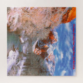 Puzzle Nous aimons Virgin River Zion Park Utah Jigsaw Puz (Horizontal)