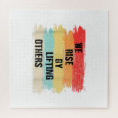 Puzzle Nous Augmentons En Levant D'Autres Citations Motiv (Horizontal)