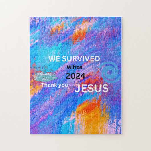 Puzzle Nous avons survécu à milton 2024 (Vertical)