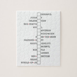 Puzzle Nous Avons Un Bébé - Fun Faire-part de grossesse