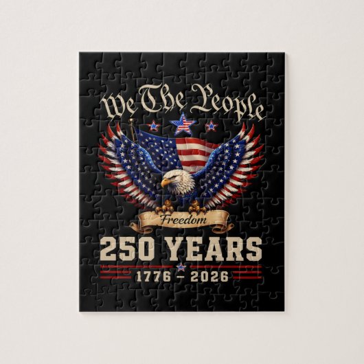 Puzzle Nous Le Peuple 250 Ans Aigle de la Liberté (Vertical)