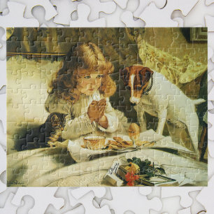 Puzzle Nous Prions, Suspendez Charles Burton Barber