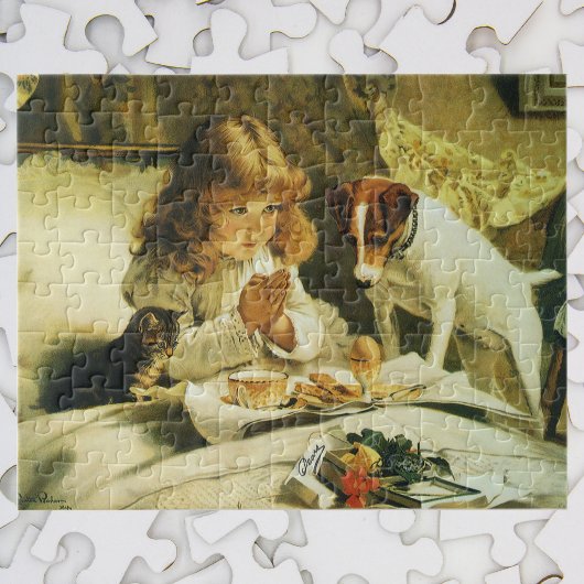 Puzzle Nous Prions, Suspendez Charles Burton Barber