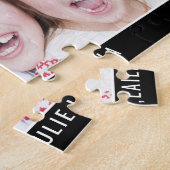 Puzzle Nous t'aimons Grand-mère Photo de famille (Côté)