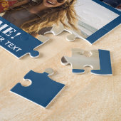 Puzzle Nous vous aimons Ajouter un nom - 10 Collage de ph (Côté)