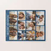 Puzzle Nous vous aimons Ajouter un nom - 10 Collage de ph (Horizontal)