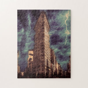 Puzzle Nouveau bâtiment Flatiron de New York.