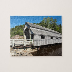 Puzzle Nouveau-Brunswick, Canada. Rivière Irish recouvert
