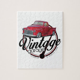 Puzzle nouveau camion de garage vintage
