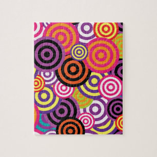 Puzzle Nouveau cercle art Abstrait