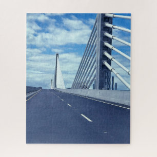 Puzzle Nouveau pont suspendu New Ross Wexford Irlande.