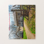 Puzzle Nouveau Salem Illinois.Salutations de Noël (Vertical)