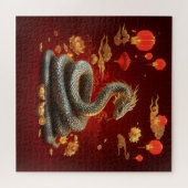 Puzzle Nouvel An chinois 2025 Année du serpent (Horizontal)