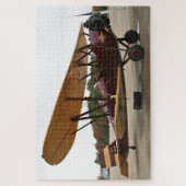 Puzzle Nouvel avion biplane D-25 standard (Vertical)