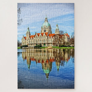Puzzle Nouvel hôtel de ville - Hanovre Allemagne - 20x30