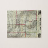 Puzzle Nouvelle carte de Holt, Wyoming (Horizontal)