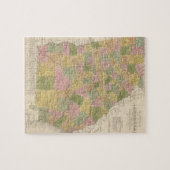 Puzzle Nouvelle Carte De La Géorgie (Horizontal)