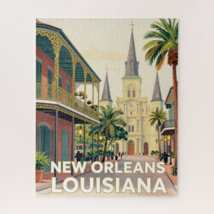 Puzzle Nouvelle-Orléans Louisiane Voyage Historique