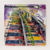 Puzzle Nouvelle-Orléans, rue Bourbon (Horizontal)