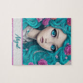 Puzzle Nouvelle Princesse de Londres avec les cheveux et (Horizontal)