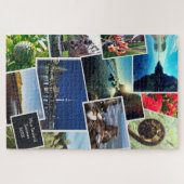 Puzzle Nouvelle-Zélande Custom Photo Collage Jigsaw Puzzl (Horizontal)