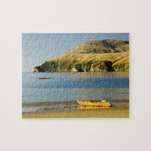 Puzzle Nouvelle-Zélande, île du Sud, Marlborough Sounds.
