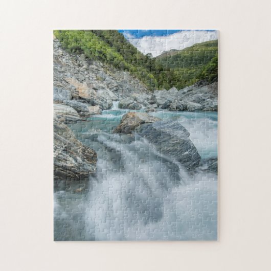 Puzzle Nouvelle-Zélande, Île du Sud, Mt. Aspiring Nationa (Vertical)