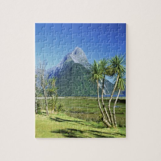 Puzzle Nouvelle-Zélande, île du Sud, pic de Miter, (Vertical)