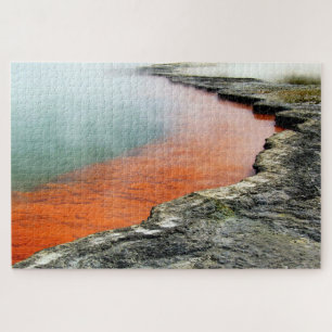 Puzzle Nouvelle-Zélande, Wai-O-Tapu & Champagne Pool /puz