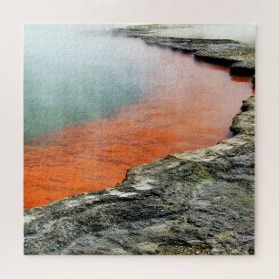 Puzzle Nouvelle-Zélande, Wai-O-Tapu & Champagne Pool/puz