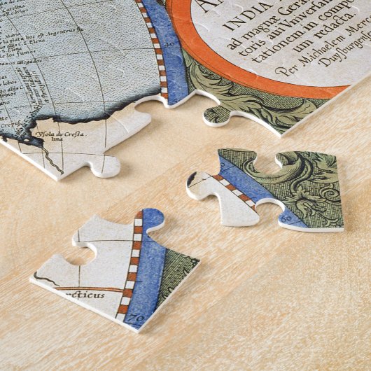 Puzzle Nova de l'Amérique Sive Inde (Côté)