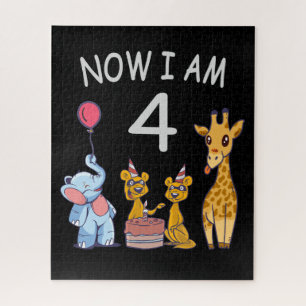 Puzzle Now I le 4 e jour du 4e jour du Birthday