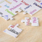 Puzzle Nuage blanc religieux de mot (Côté)