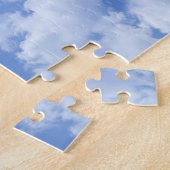 Puzzle Nuage en forme de coeur Lovely Blue Modèle Élégant (Côté)