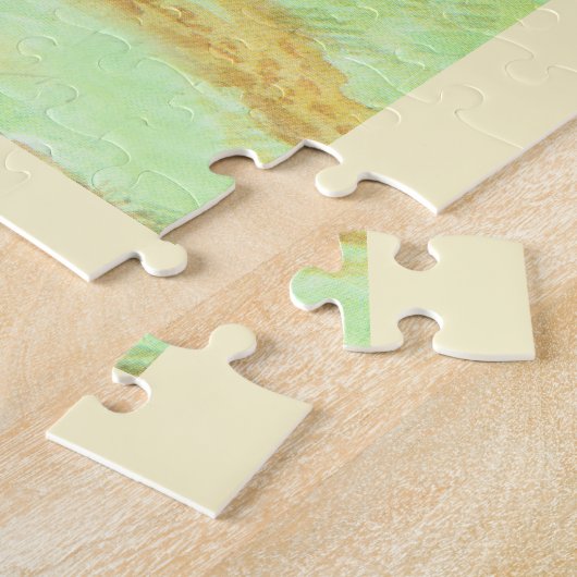 Puzzle Nuage rouge, un chef indien indigène (Côté)