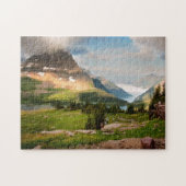 Puzzle Nuages balayant par des montagnes (Horizontal)